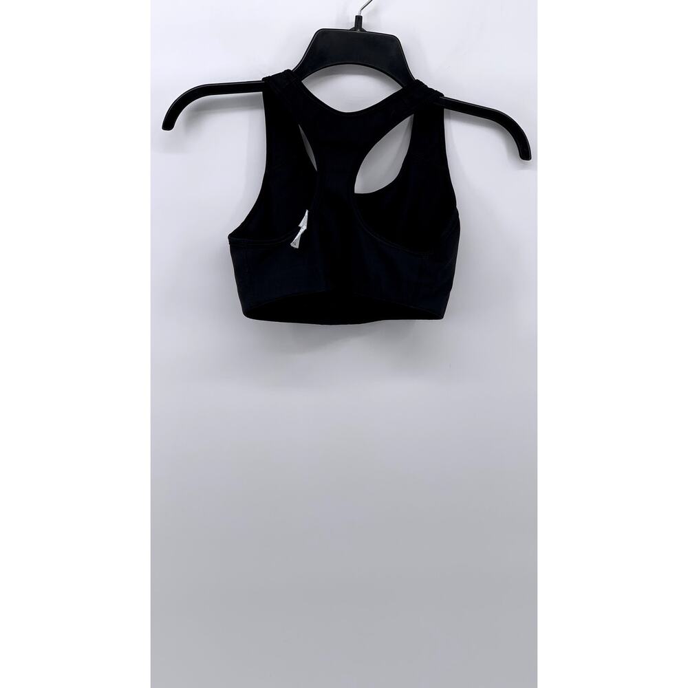 NIKE Women's Black Swoosh Racerback Sports Bra SZ S - Picture 2 of 8